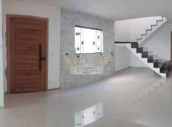 Sobrado com 3 Suítes para Comprar, 174m² - Campestre, Santo André/SP.