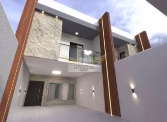 Sobrado com 3 Suítes para Comprar, 230m² - Jardim Bela Vista, Santo André/SP.