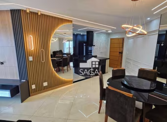 Apartamento Mobiliado com 2 dormitórios à venda, 101 m² por R$ 1.150.000 - Canto do Forte - Praia Grande/SP