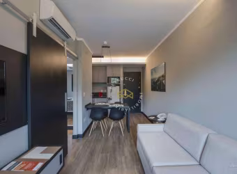 Apartamento com 1 dormitório para alugar, 40 m² - Cambuí - Campinas/SP
