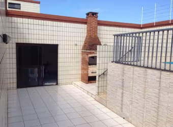 COBERTURA na Vila Guilhermina, 3 dormitórios, piscina, confira na imobiliária em Praia Grande.