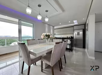 Apartamento no Centro de Palhoça com 3 quartos sendo 2 suítes, 3 banheiros e 2 vagas de garagem
