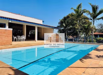 Ótima chácara com 8 dormitórios  à venda, 5000 m² por R$ 3.500.000 - Chácaras São Martinho - Campinas/SP