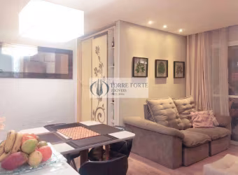 Apartamento com varanda gourmet  2 dormitorios 1 suite 1 vaga no Tatuapé