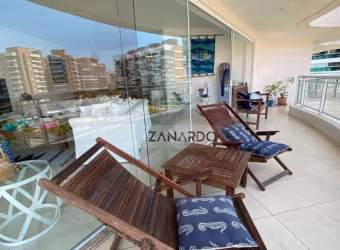 Apartamento pé na grama vista mar 3 suites à venda, 163 m² por R$ 2.780.000 - Riviera de São Lourenço - Bertioga/SP