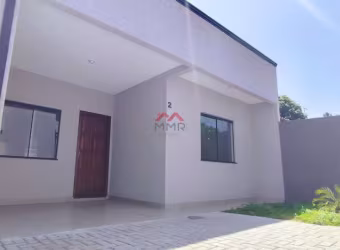 Casa em condomínio fechado com 3 quartos à venda na Rua Jaraguá, Estação, Araucária, 85 m2 por R$ 470.000