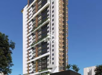 Apartamento à venda com 2 quartos no centro de Curitiba.
