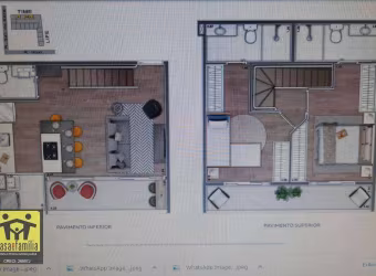 Apartamento Duplex novo  com 2 dormitórios à venda, 76 m² por R$ 801.700 - Saúde - São Paulo/SP