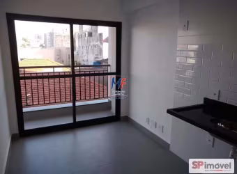 Excelente apto studio , 30m² a.u., 1 dormitório, sala, cozinha,  varanda, lazer. Prox. Metrô J.S. Paulo(REF 20.719)