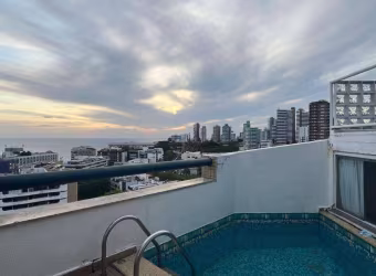 Cobertura com 2 dormitórios à venda, 96 m² por R$ 640.000,00 - Ondina - Salvador/BA