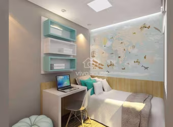 Apartamento com 2 dormitórios à venda, 45 m² por R$ 274.000,00 - Vila Guarani - Santo André/SP