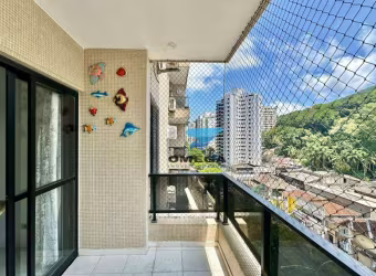 Praia das Pitangueiras, Guarujá, 3 dormitórios (2 suítes), Sala para 2 ambientes, Varanda, 2 vagas, Lazer
