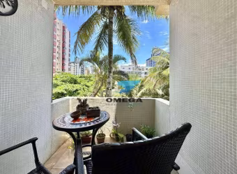 Apartamento à venda na praia do Tombo no Guarujá I Omega Imoveis