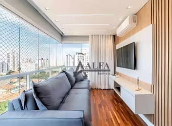 ** Bio Tatuapé - OPORTUNIDADE - Cinematográfico apto. em andar alto c/ ampla varanda gourmet - 2 Vagas + Depósito **