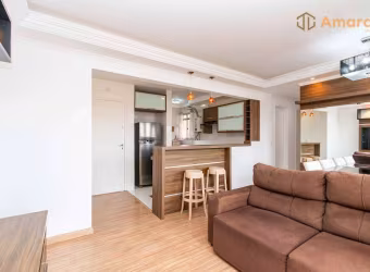 Apartamento com 3 dormitórios para alugar, 68 m² por R$ 3.534,14/mês - Lindóia - Curitiba/PR