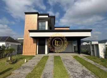 CASA EM CONDOMÍNIO FECHADO 01 Suíte Máster + 03 Dormiórios; – Semi-mobiliada;