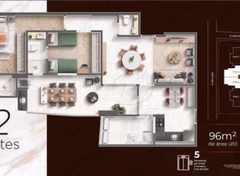 Apartamento à venda no Embaré em Santos
