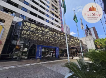 Flat com 1 dormitório à venda, 39 m² por R$ 430.000,00 - Meireles - Fortaleza/CE