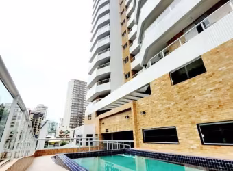 Apartamento 2 dormitórios (1suíte) - sala com sacada - banheiro social - cozinha e área de serviço - 01 vaga de garagem demarcada