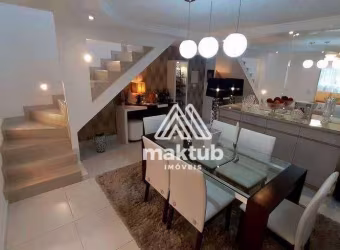 Oportunidade ! Sobrado com 4 dormitórios à venda, 224 m² por R$ 1.550.000 - Campestre - Santo André/SP