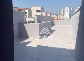 Cobertura com 2 dormitórios à venda, 124 m² por R$ 515.000,00 - Vila Humaitá - Santo André/SP