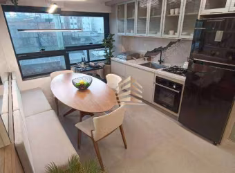 Apartamento no Jd. Flor da Montanha de 67m2 com 3 ou 2 dormitórios, 1 suíte, varanda gourmet, depósito e 1 vaga de garagem.