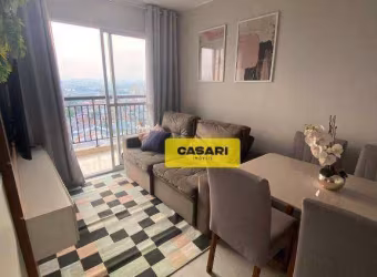 Apartamento com 2 dormitórios à venda, 51 m² - Utinga - Santo André/SP