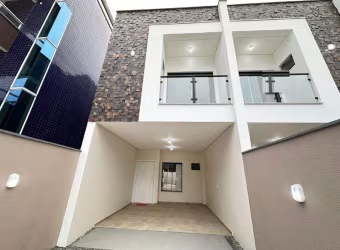 Imperdível oportunidade: Casa à venda em Joinville-SC, Vila Nova! 3 quartos, 1 suíte, 2 salas, 2 banheiros, 2 vagas, 114,78m².