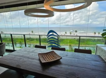 DAZUR Odebrecht | Frente Mar | Torre PLAGE (melhor) | 4 suítes com 242 m² | Varanda Gourmet integrada à Sala | Nascente total | Oportunidade | 4 garagens
