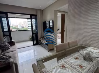 Apartamento 3/4 1 suíte, dependência completa e varanda com 88m² totais  no Candeal