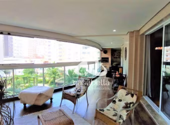 Apartamento com 4 dormitórios à venda, 204 m² por R$ 2.350.000,00 - Embaré - Santos/SP