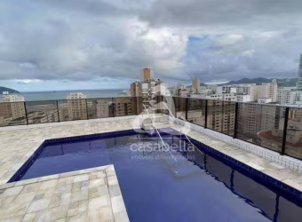 Apartamento com 3 dormitórios à venda, 130 m² por R$ 1.630.000,00 - Gonzaga - Santos/SP