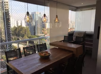 Apartamento no Brooklin com 4 suítes e 4 vagas e Deposito