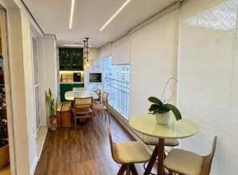 Apartamento 3 suites, varanda gourmet, andar alto - Mocca Mobíliado