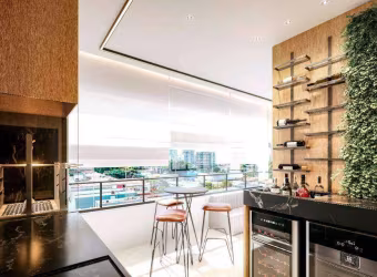 Apartamento novo sacada Gourmet Casa Branca