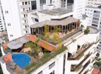 Cobertura com 517 m², 4 quartos sendo 4 suítes à venda no bairro Moema.