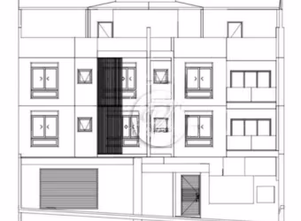 Cobertura com 3 dormitórios à venda, 152 m² por R$ 890.000,00 - Campestre - Santo André/SP