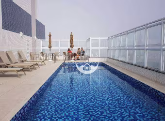 Apartamento com 1 dormitório para alugar, 54 m² por R$ 5.500,00/mês - Embaré - Santos/SP