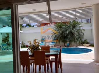Imóvel de Luxo no Condomínio Vila Santo Antônio em Americana-SP: 3 quartos, 3 suítes, 2 salas, 2 banheiros, 4 vagas, 446 m².