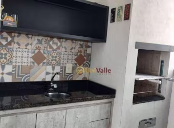 Apartamento com 3 dormitórios à venda, 79 m² por R$ 345.000 - Parque Santo Antônio - Taubaté/SP