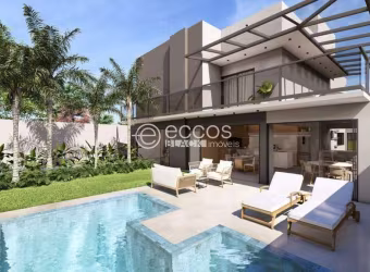 Casa em condomínio à venda, 4 quartos, 4 suítes, 2 vagas, Jardim Sul - Uberlândia/MG