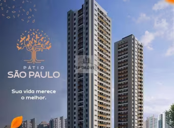 Belíssimo apartamento de 65,7m², 2 dormitórios, 1suíte, edifício Pátio São Paulo