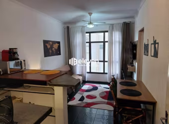 Apartamento FLAT Venda 01 Dormitório | 40m² | Mobiliado | 1 Vaga | Frente Mar | Itararé | São Vicente