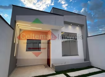 Casa Nova com 03 Dormitórios Quintas de Santa Cruz