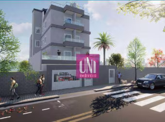 Apartamento Garden com 2 dormitórios à venda, 56 m² por R$ 369.000 - Jardim Utinga - Santo André/SP