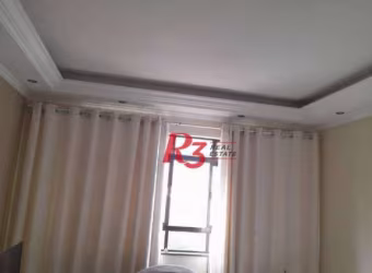 Apartamento com 2 dormitórios à venda, 87 m² por R$ 550.000,00 - Embaré - Santos/SP