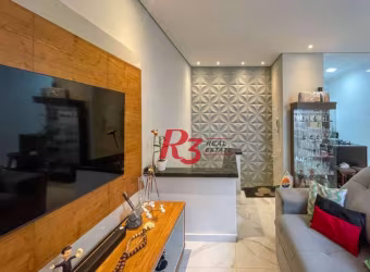 Sobrado à venda, 73 m² por R$ 564.000,00 - Boqueirão - Santos/SP