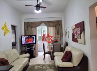 Apartamento com 2 dormitórios à venda, 73 m² - Embaré - Santos/SP