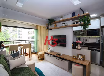 Apartamento com 2 dormitórios à venda, 65 m² por R$ 840.000,00 - Marapé - Santos/SP