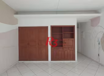 Kitnet com 1 dormitório à venda, 44 m² por R$ 330.000,00 - Boqueirão - Santos/SP